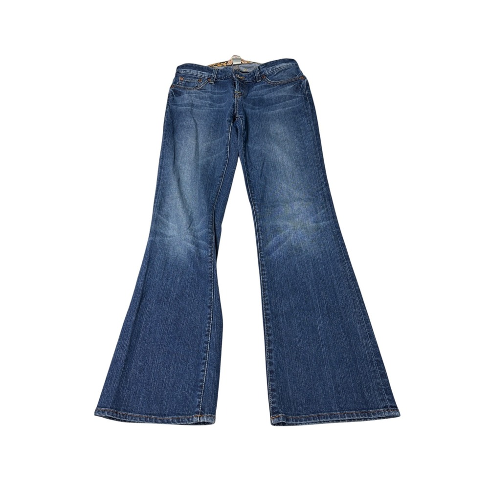 VTG Lucky Brand Sweet Dream Flare Jeans Blue Low Rise Waist Womens 8/29 L31 USA‎